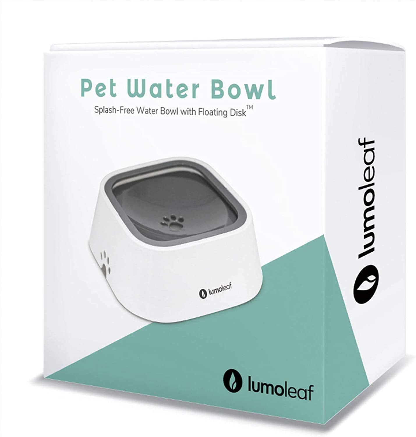 Dog Water Bowl, Dog Bowl No-Spill Pet Water Bowl 35Oz, Slow Water Feeder Dog Bowl, Vehicle Carried Dog Water Bowl for Dogs/Cats/Pets